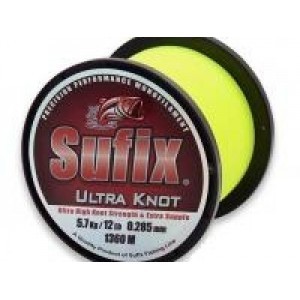 Sufix Ultra Knot Fluo Sárga 0,23mm monofil főzsinór