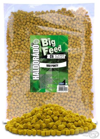 HALDORÁDÓ Big Feed - C6 Pellet - Vad Ponty 2,5kg - etető pellet