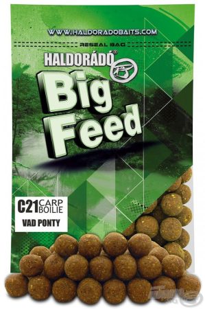 HALDORÁDÓ Big Feed - C21 Boilie - Vad Ponty 800g - etető pellet