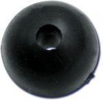   Black Cat -  Rubber Shock Bead Ø 10mm 10 pcs (6611 050) - gumigyöngy