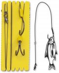   Black Cat -  #6/0 #3/0 Bouy and Boat Ghost Double Hook Rig L 100kg L: 1,40m 1 pcs (4336 124)